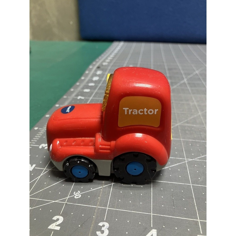 Vtech TESTED Go Go Smart‎ Car Tractor Light Sound Construction Vehicle